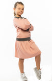 Pearle Pink Pleated Skirt