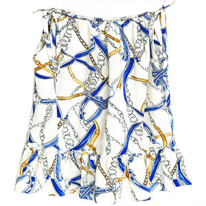Printed Drop Waist Shirt